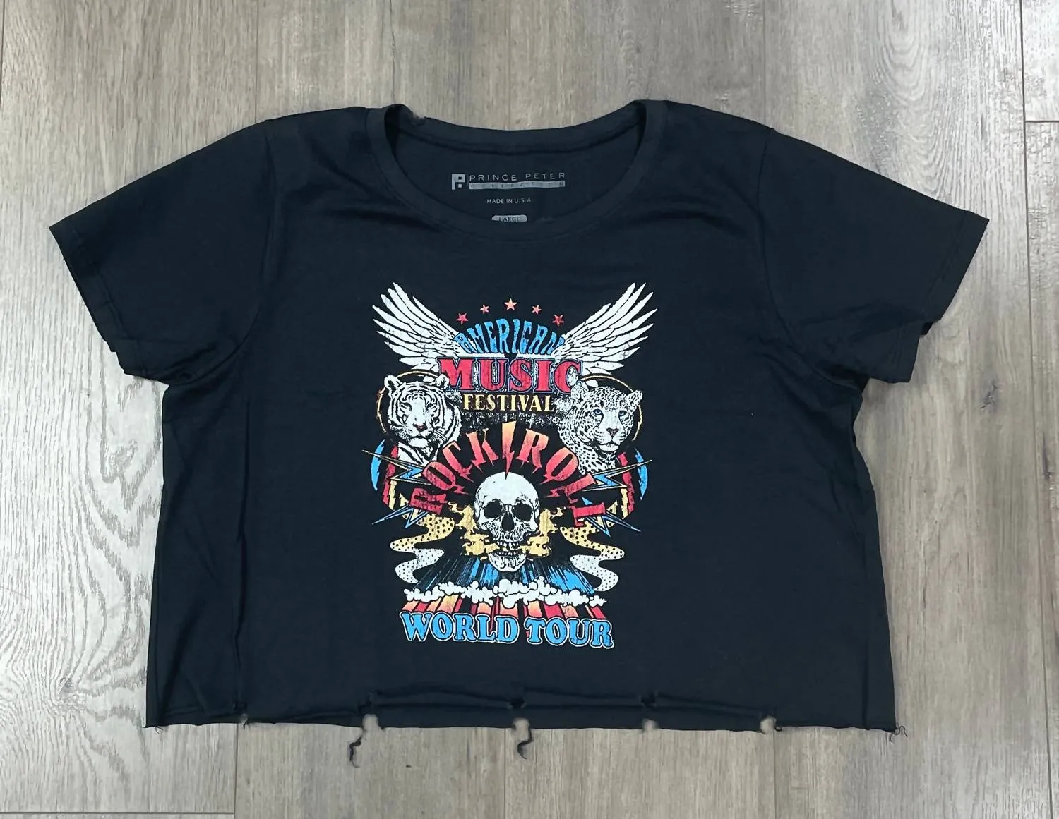 American Music Festival Cropped Tee