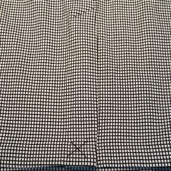 CATO Woman Black and White Checkered Skirt Size 28W
