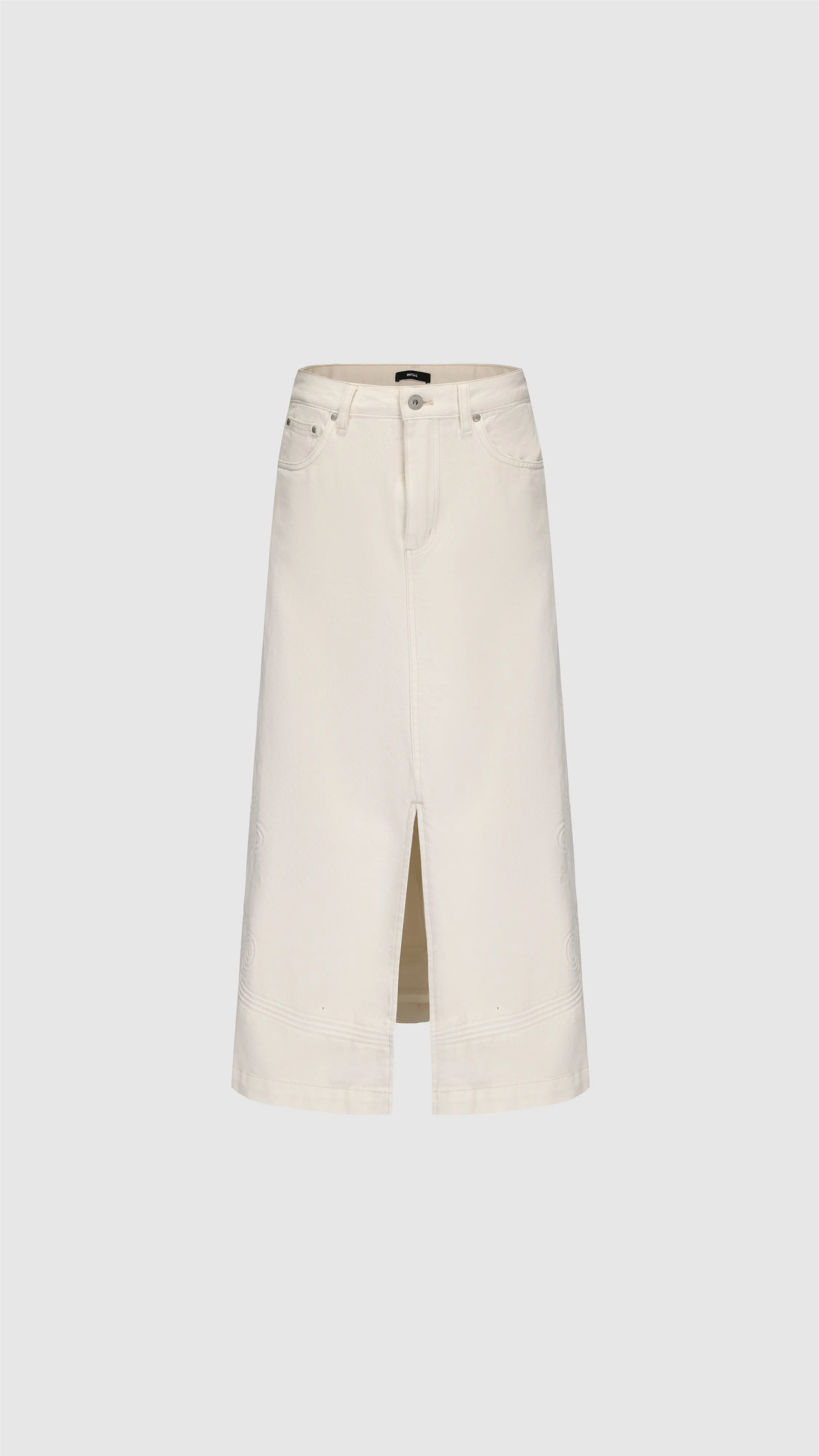 Corded Braiding Pencil Skirt