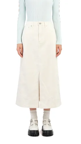 Corded Braiding Pencil Skirt