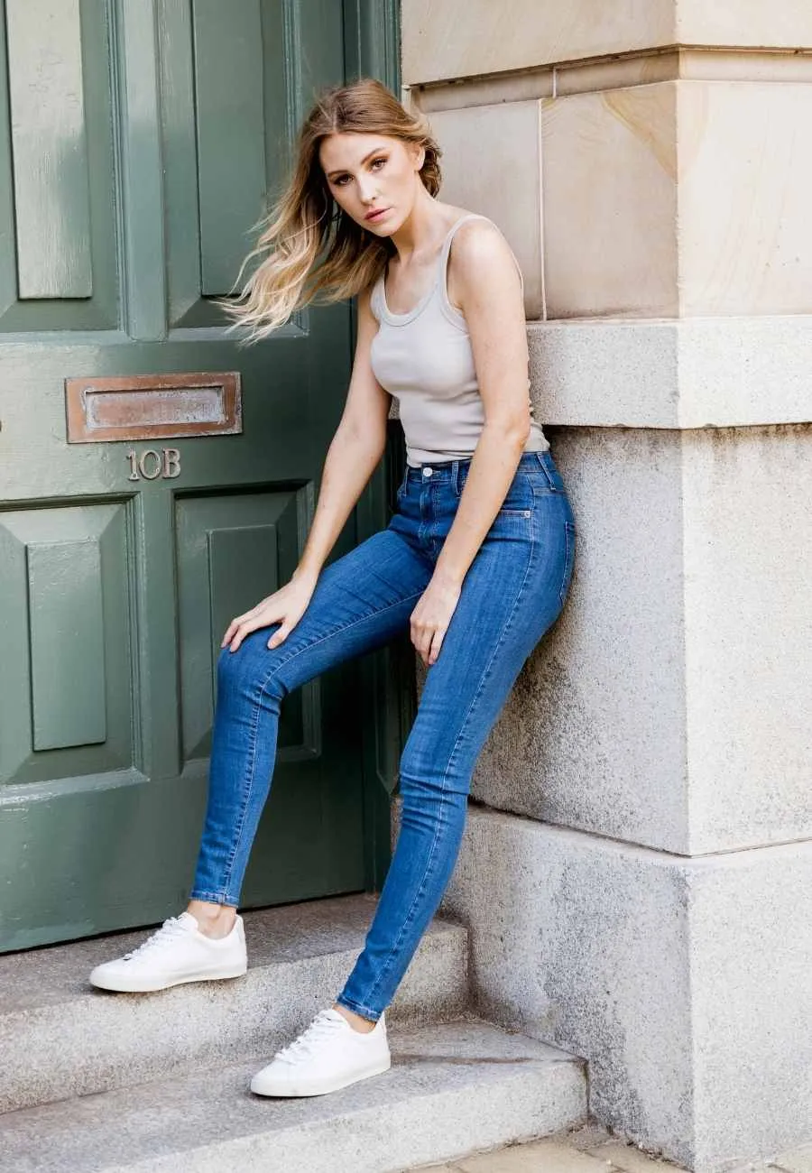 Elwood Skinny | Light Indigo