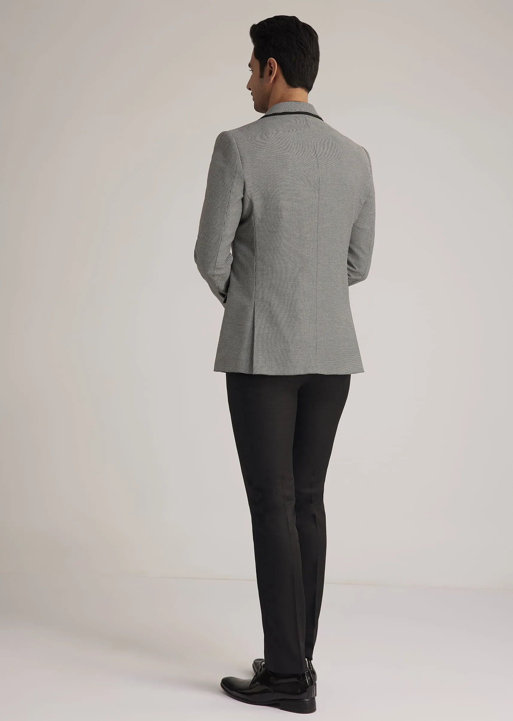 Grey Terry Rayon Suit Set