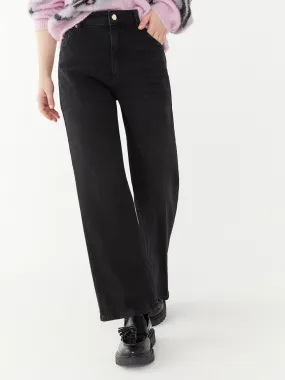 IBLUES Black Flared Jeans