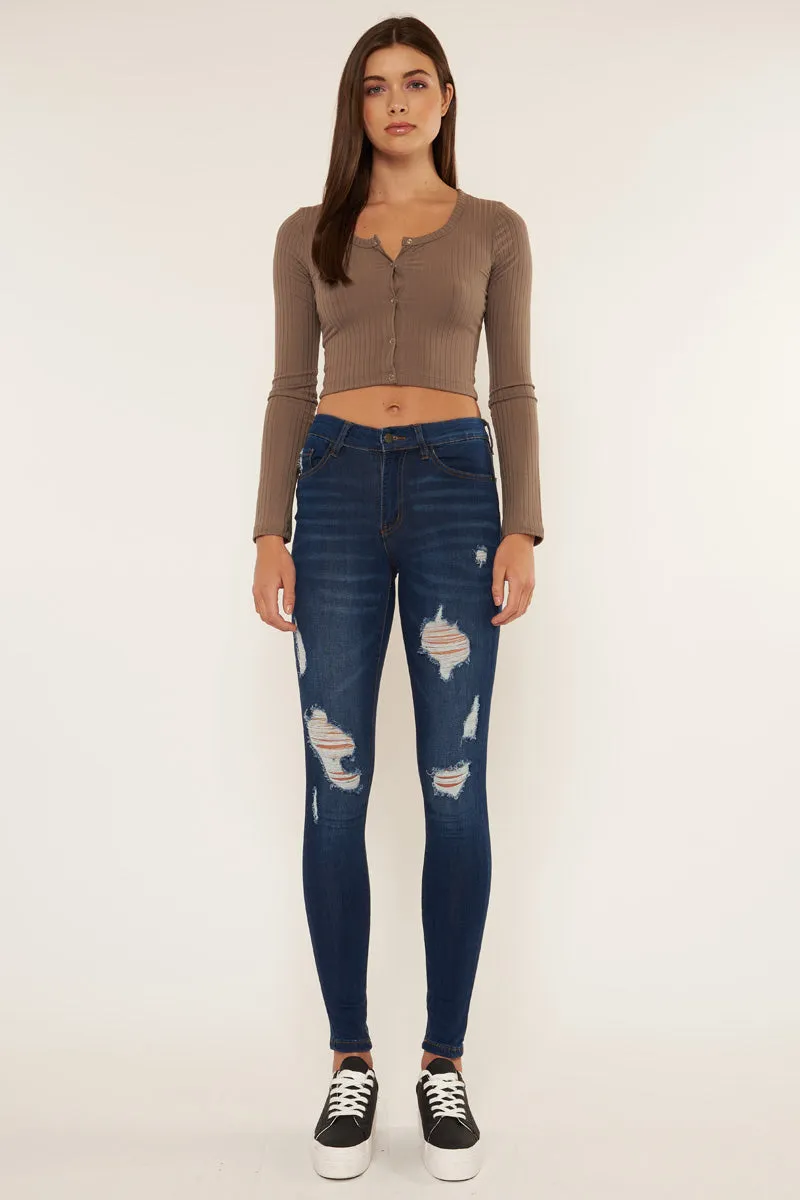 June High Rise Skinny Jeans