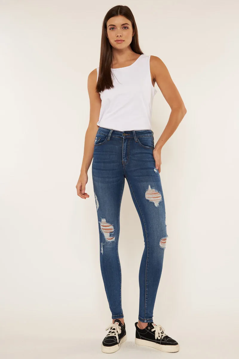 June High Rise Skinny Jeans