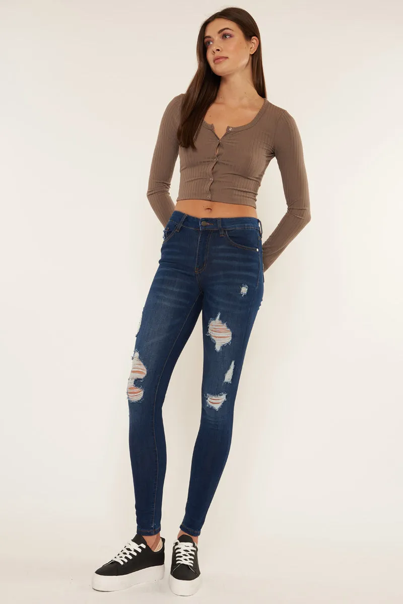 June High Rise Skinny Jeans