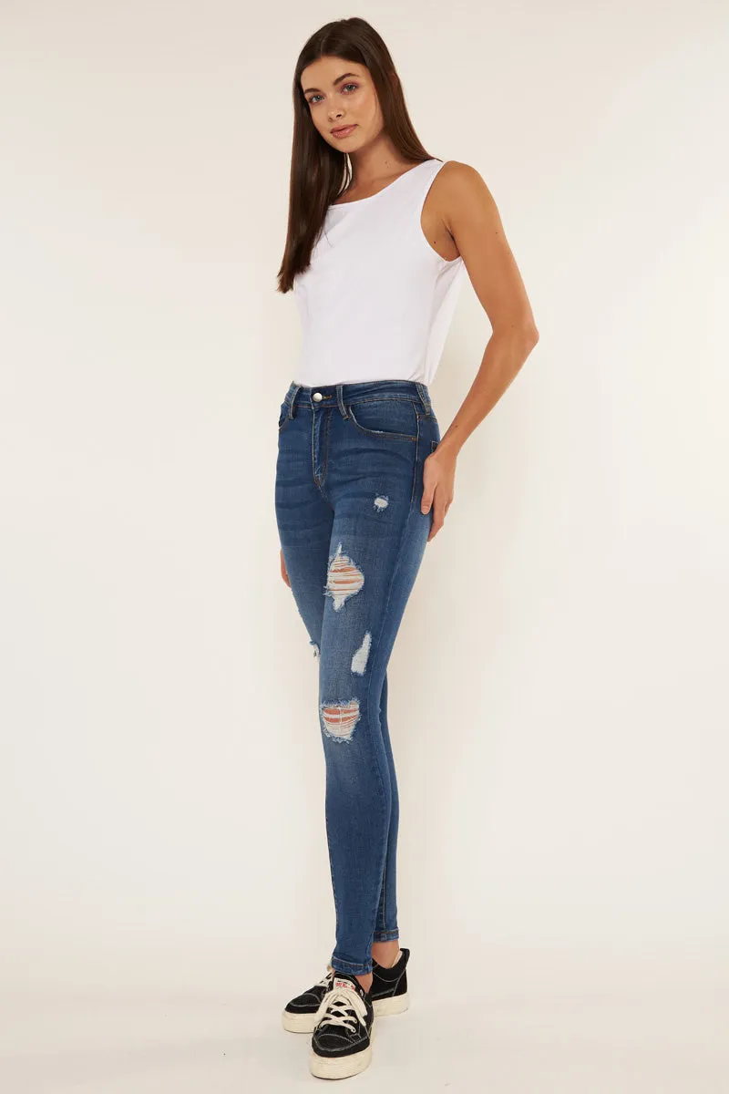 June High Rise Skinny Jeans