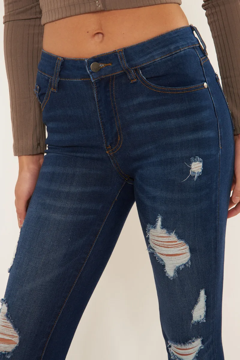 June High Rise Skinny Jeans