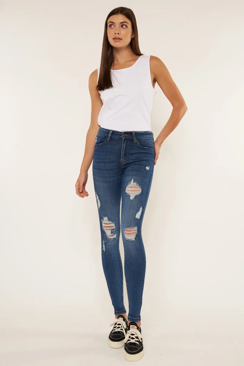 June High Rise Skinny Jeans