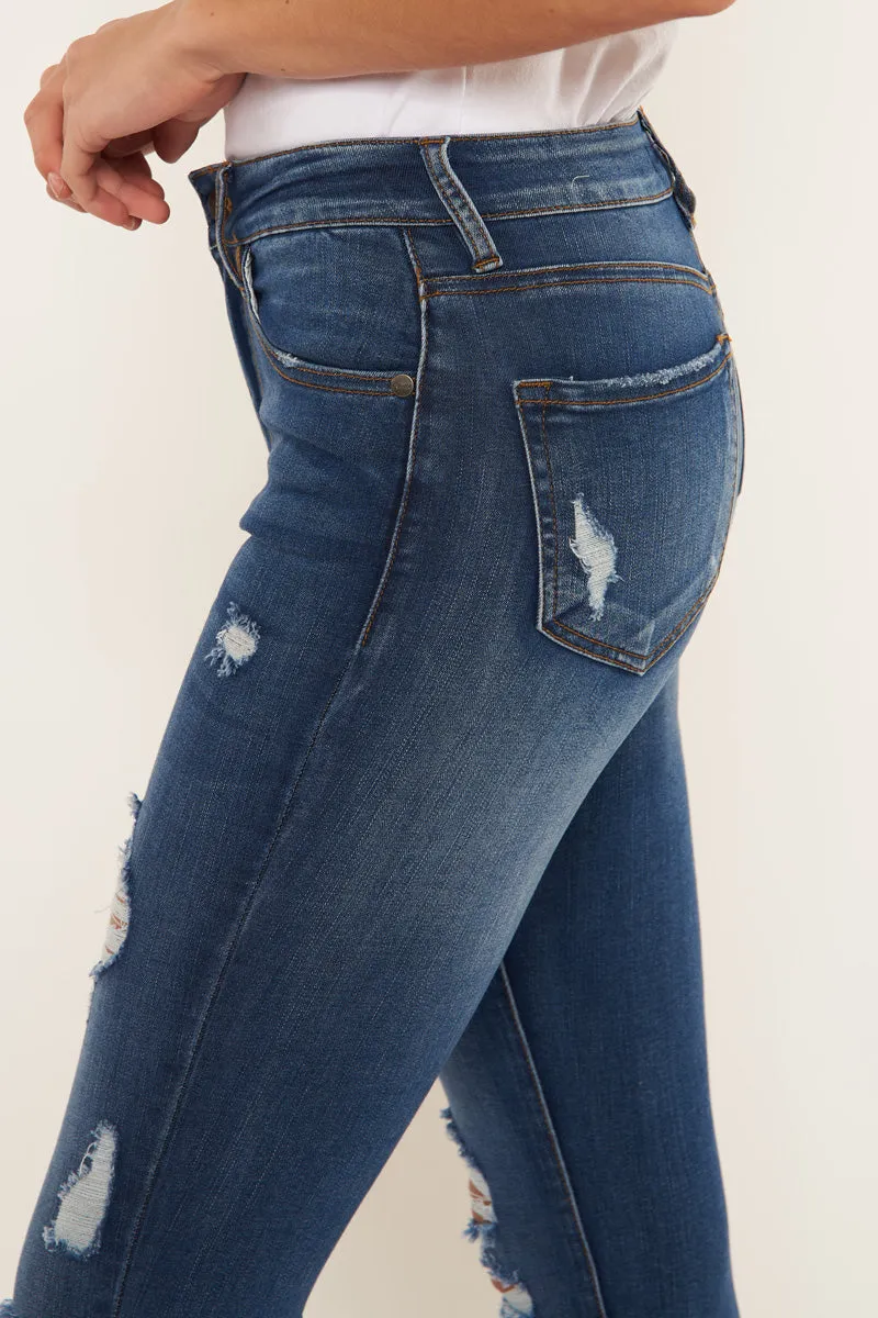 June High Rise Skinny Jeans