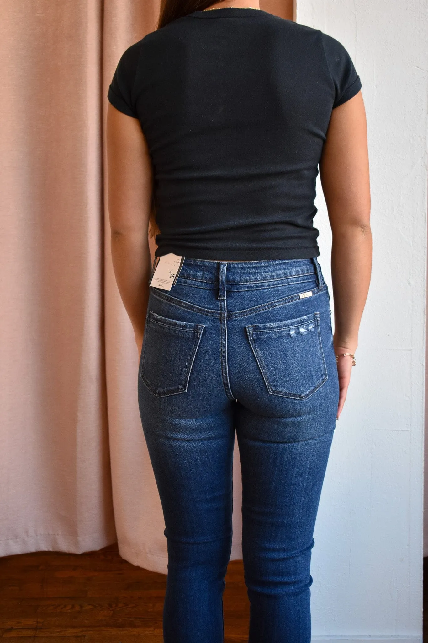 KanCan High Rise Ankle Skinny