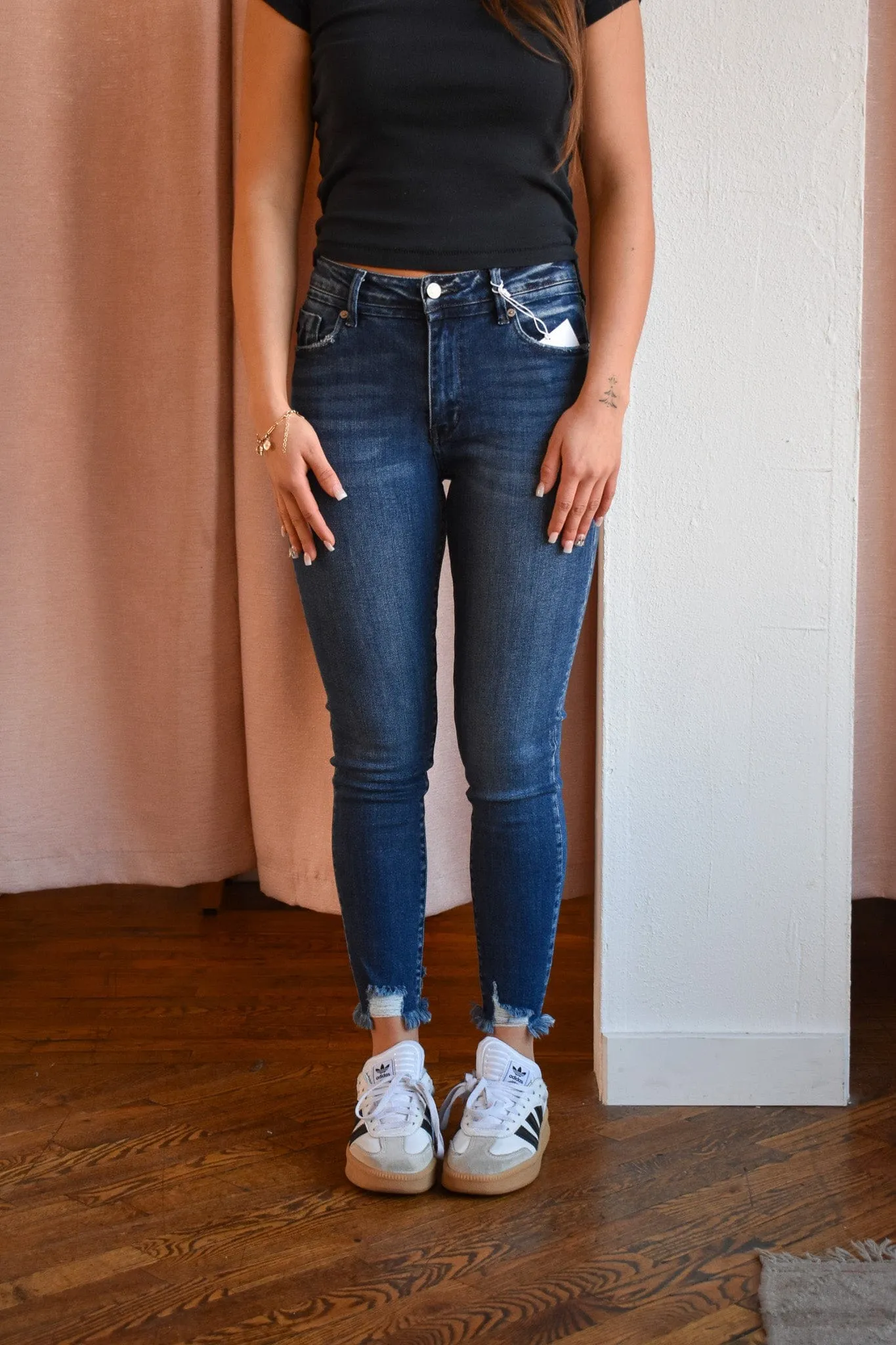 KanCan High Rise Ankle Skinny