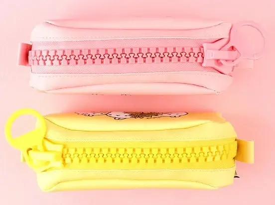 Molang Big Zipper Pencil Case – Kawaii Pastel Edition