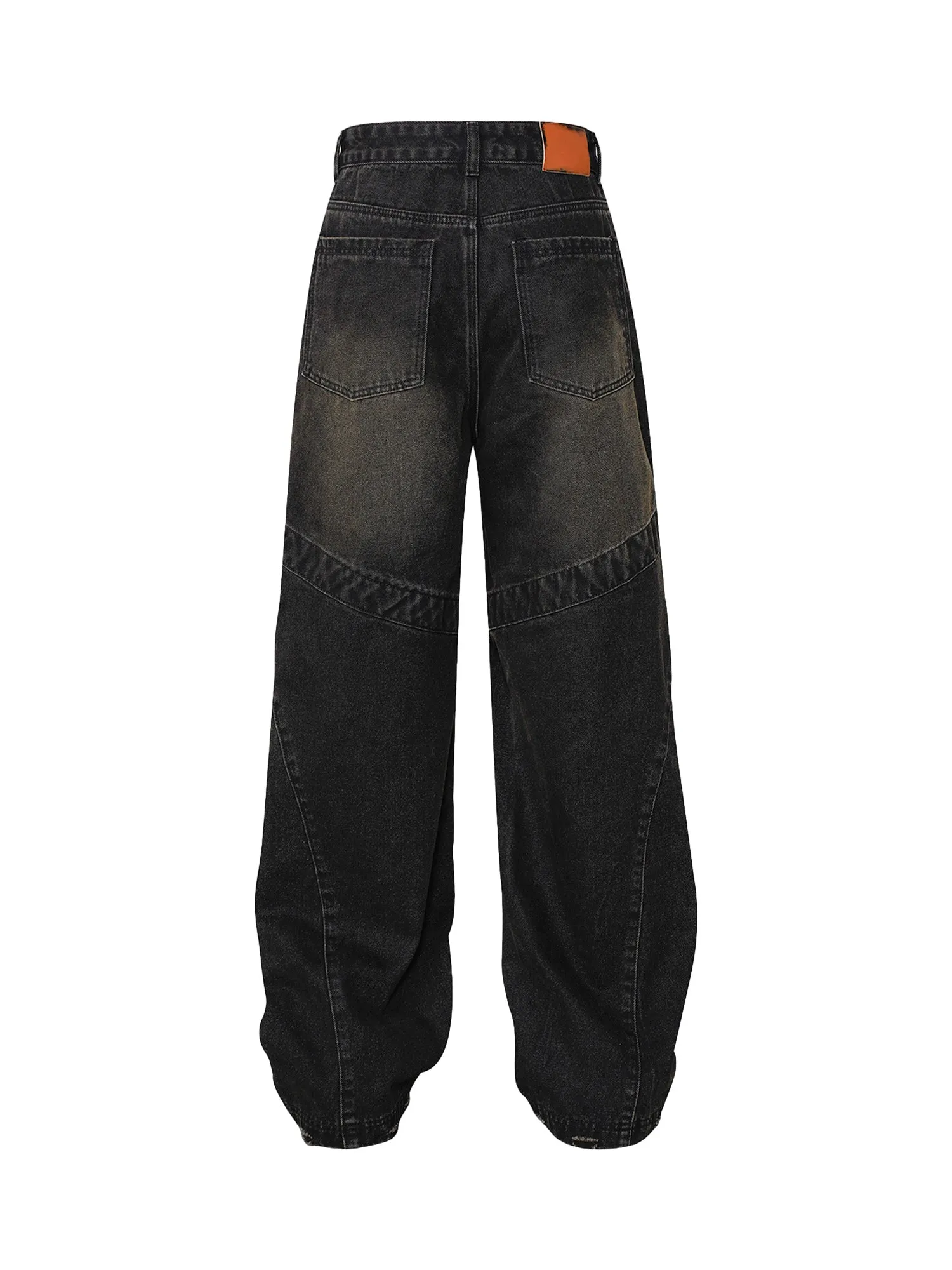 Sneakerhill American High Street Washed Distressed Jeans