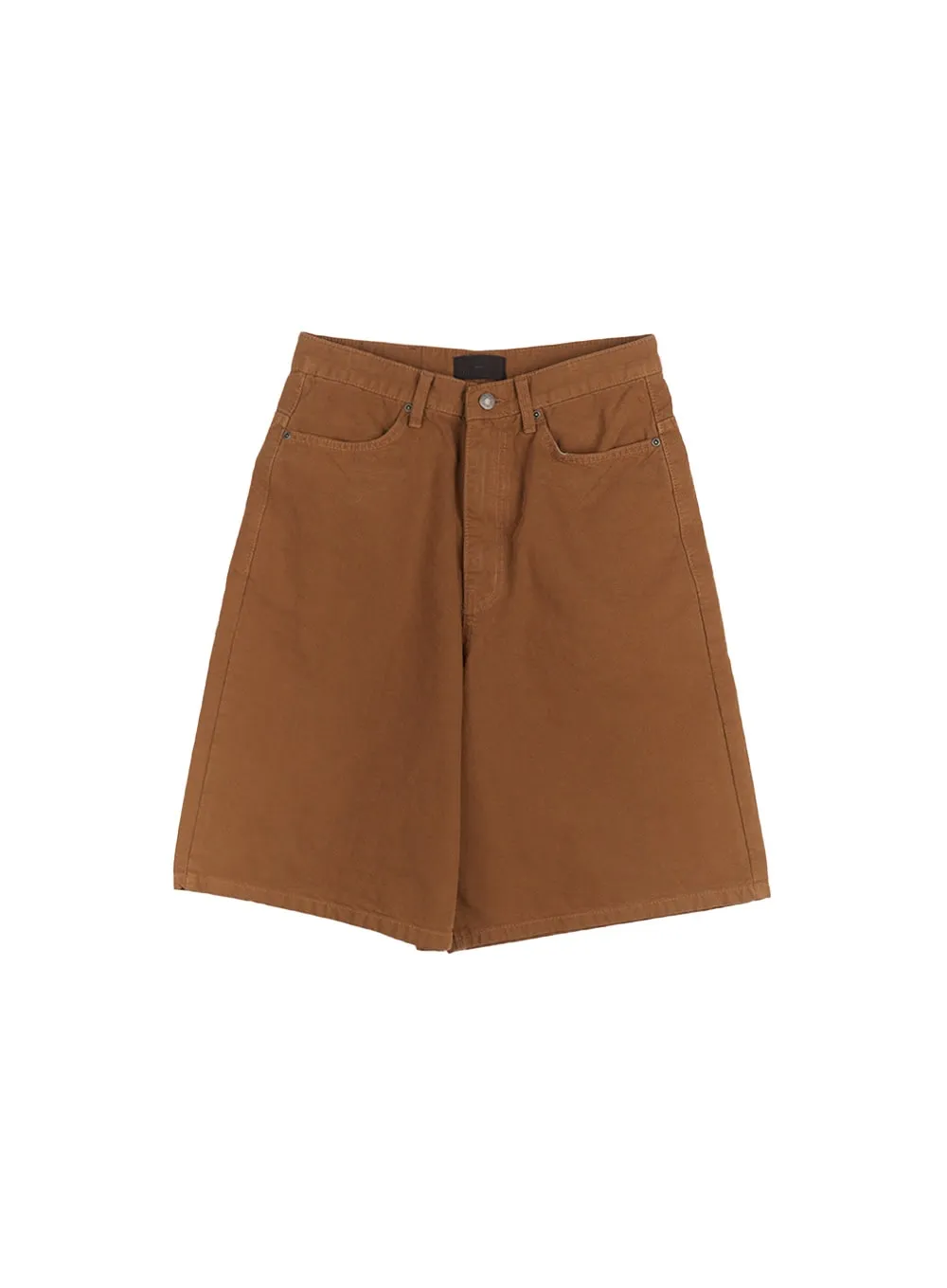 Wide-Fit Cotton Bermuda Shorts CM517
